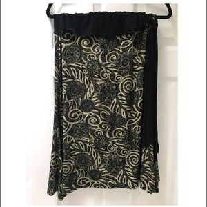 Carole Little Side-tie Skirt